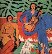 Henri Matisse Music oil